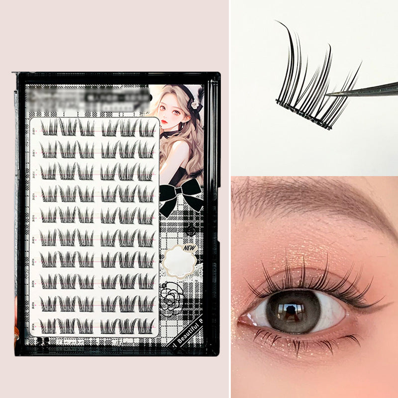 Waterproof Glue-free Realistic False Eyelashes