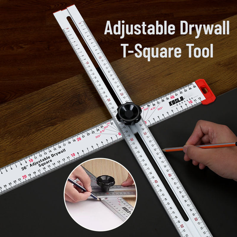 Adjustable Drywall T-Square Tool