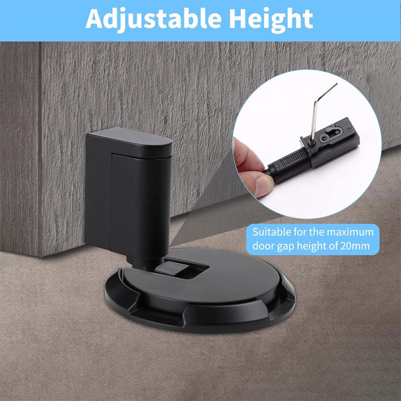 Punch-Free Mechanical Silent Floor Door Stop