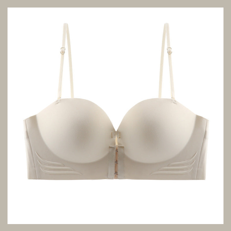 Women's Non-Slip Front Closure Strapless Bra