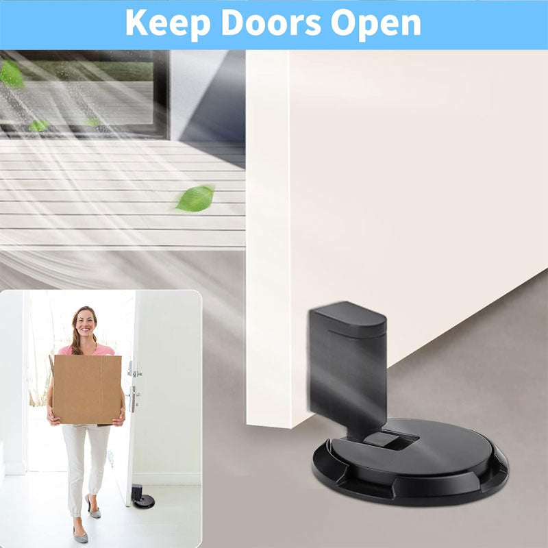 Punch-Free Mechanical Silent Floor Door Stop