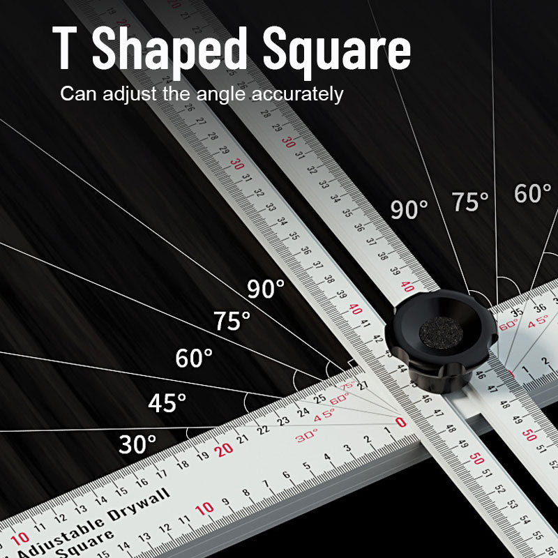 Adjustable Drywall T-Square Tool