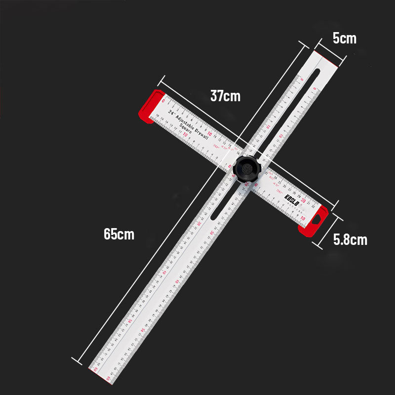 Adjustable Drywall T-Square Tool